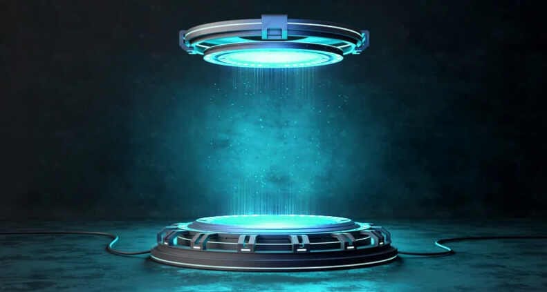 Percussion loop visual metaphor showing space and clarity in a trap drum mix