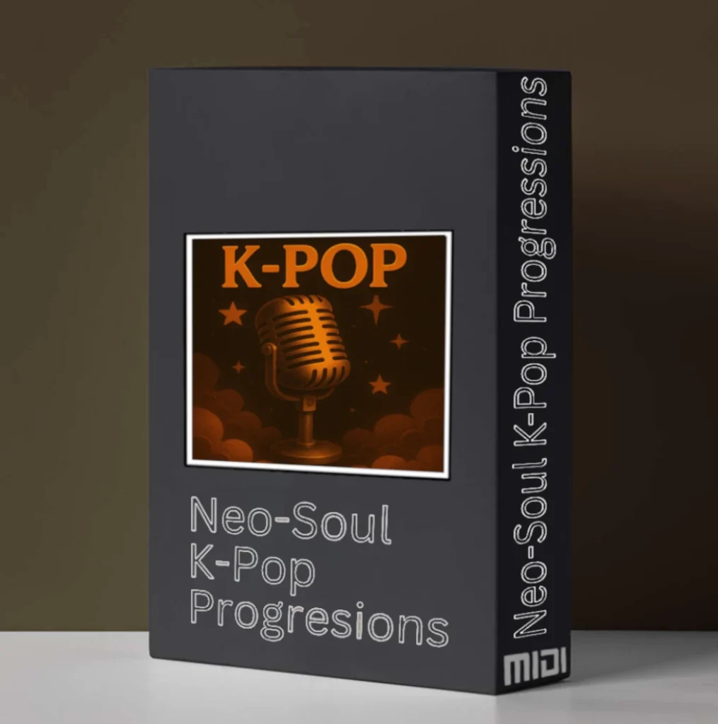 Neo-soul K-pop MIDI chord progressions for modern songwriting